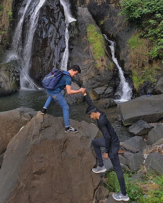 Curug Rahong di jawa barat