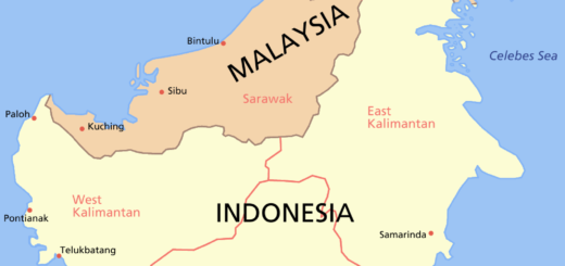 peta pulau kalimantan