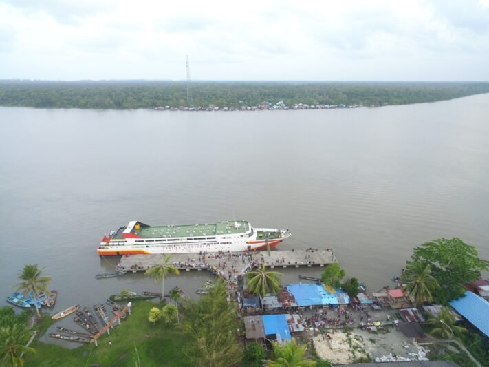 Pelabuhan Teba mamberamo raya