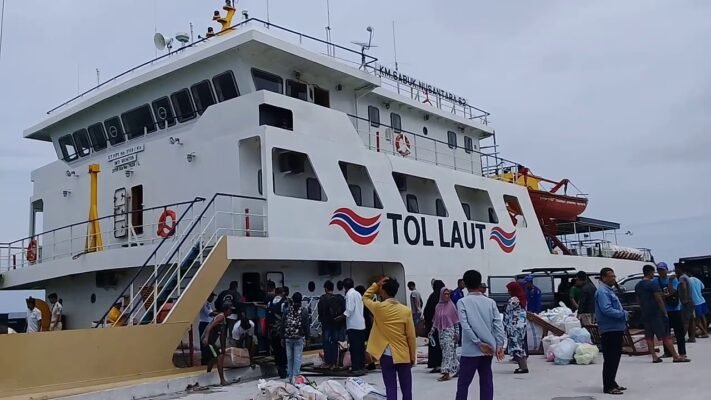 rute kapal KM Sabuk Nusantara 62