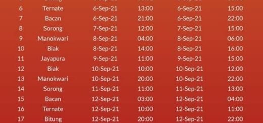 Update Jadwal Kapal Pelni Sinabung Bulan September 2021