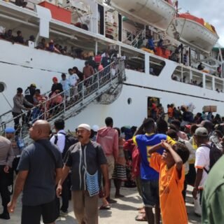 Kapal Pelni Dari Asmat Ke Timika