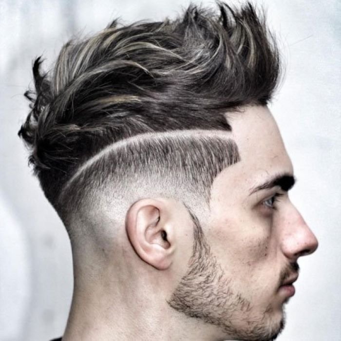 Short Sides and Curly Hair on Top