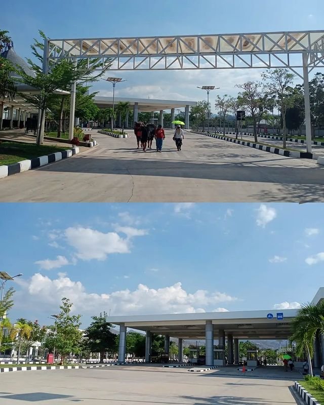 jalur perlintasan motaai di atambua