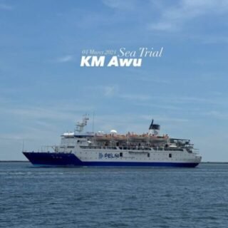 kapal km awu yang baru