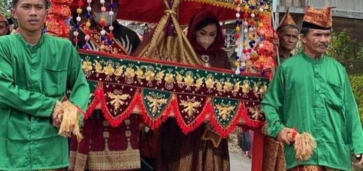 ritual adat pernikahan Suku Komering