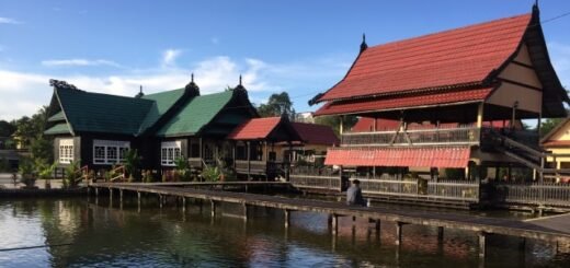rumah adat baloy mayo suku tidung
