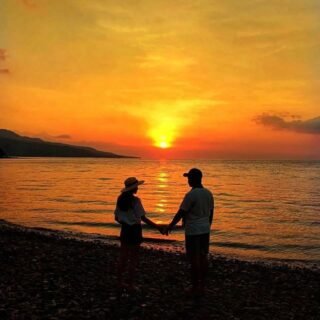 sunset Pantai Kawaliwu