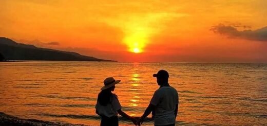 sunset Pantai Kawaliwu