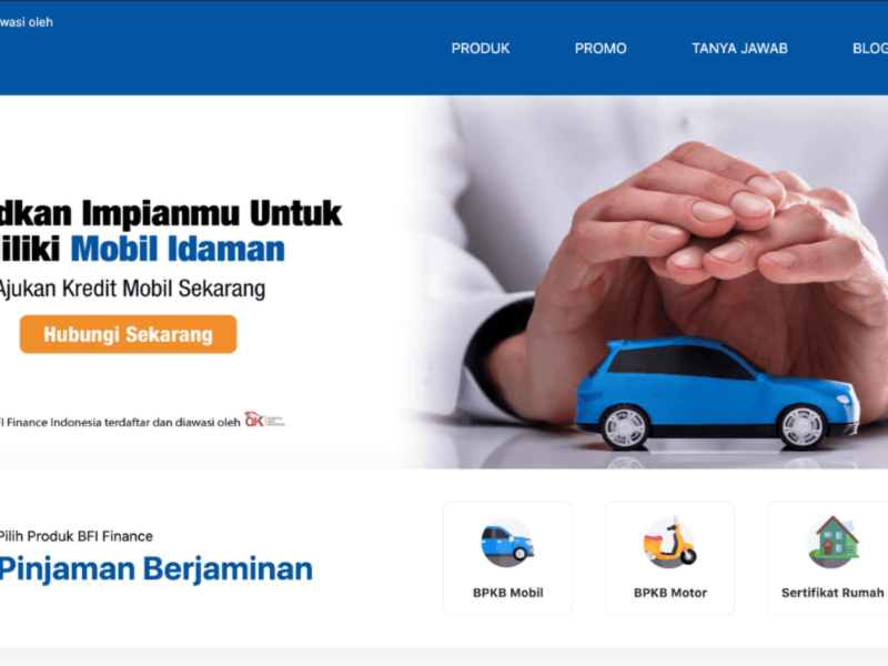 BFI Finance, Pinjaman Online Berjaminan BPKB Atau Sertifikat Rumah ...