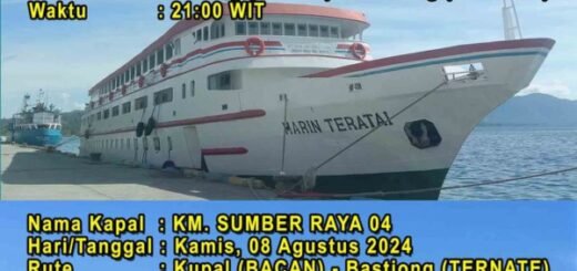 Jadwal Kapal Dari Ternate Ke Pulau Bacan