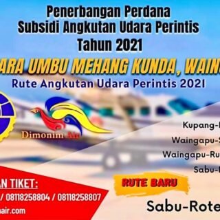 rute pesawat dimonim air