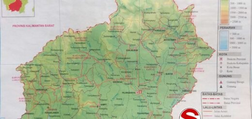 Dataran Rendah di Kalimantan