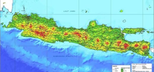 Dataran Rendah di Pulau Jawa