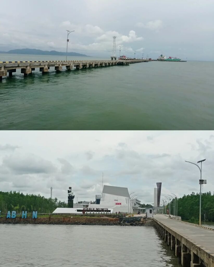 PLBN Sebatik dekat dengan pelabuhan