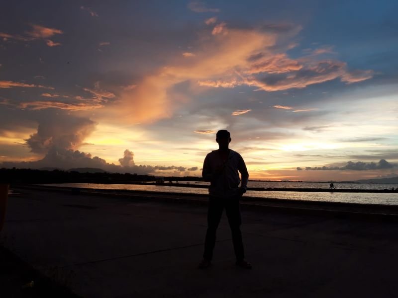 Sunset di Pantai Gope
