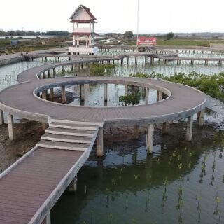 Fasilitas di Taman Mangrove Mauk