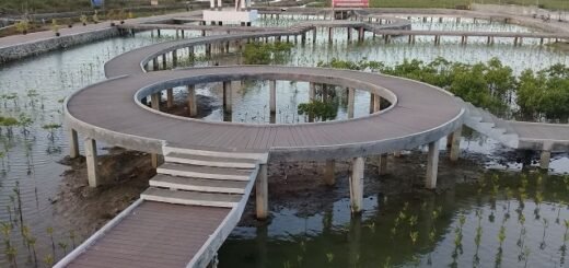 Fasilitas di Taman Mangrove Mauk