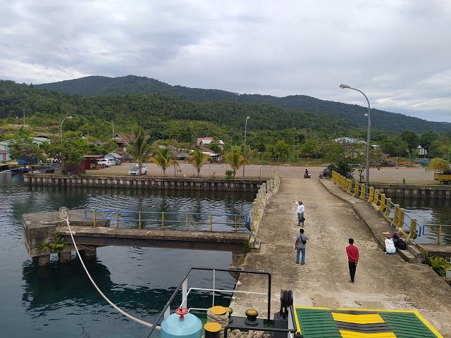 dermaga pelabuhan Nuha