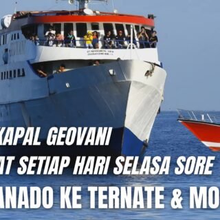 jadwal kapal geovani dari Manado