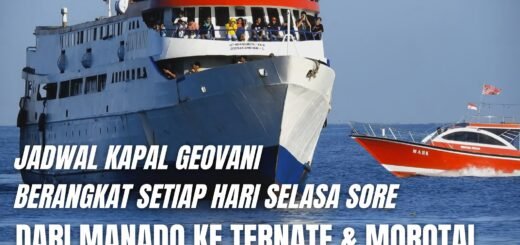jadwal kapal geovani dari Manado