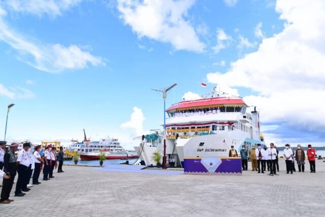KMP Sultan Murhum saat diresmikan pak Jokowi