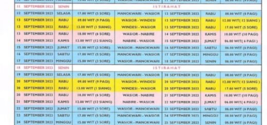 Jadwal KMP Napan Wainami