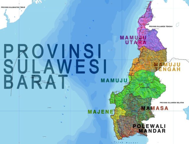 Peta Sulawesi Barat