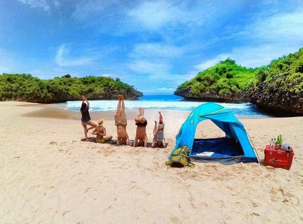Suasana Pantai Tanjung Sedahan Gunung Kidul - Photo by Google