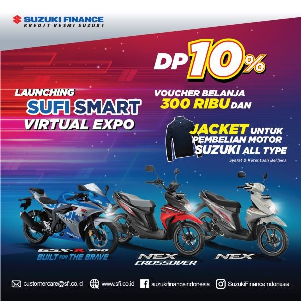 Sufi Smart Aplikasi Kredit Motor - Photo by Suzuki Finance Indonesia Site