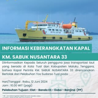Jadwal Kapal Sabuk Nusantara 33