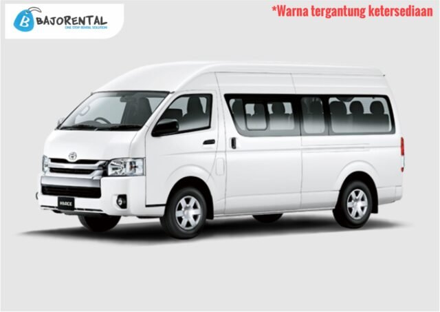 sewa Hiace di labuan bajo lewat bajorental