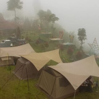 Tempat Camping di Guci Tegal - Photo by Google