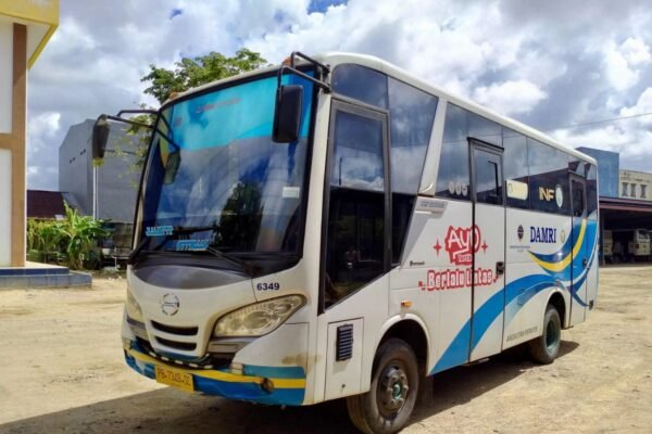 Bus Damri Sorong Papu Barat Daya