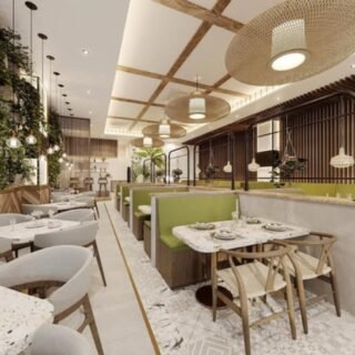 Jasa Desain Interior Cafe dan Restaurant di Batam - Photo by Veranda Interior Official Instagram