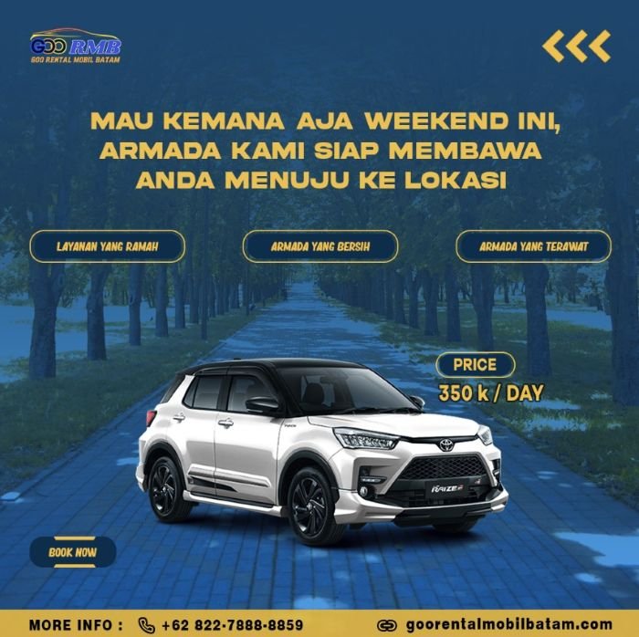 Goo RMB Rental Mobil di Batam - Photo by Official Instagram