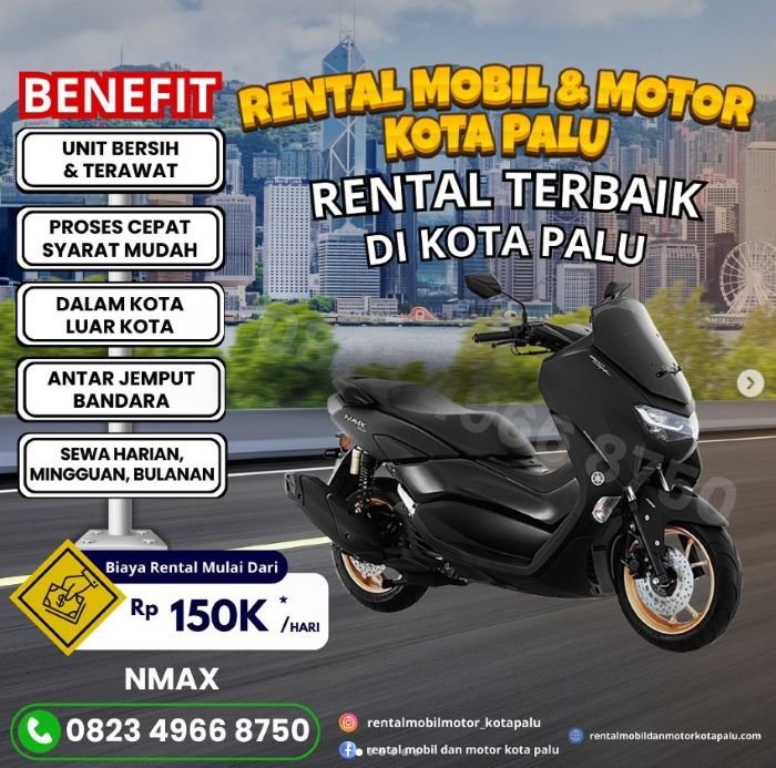 Rental Mobil dan Motor Kota Palu - Photo by Official Instagram
