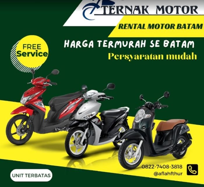 Rental Motor di Batam Ternak Motor - Photo by Google