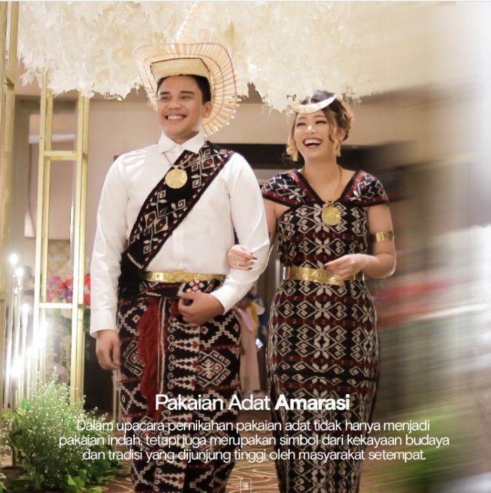 Pakaian Adat Khas Pulau Timor NTT Masyarakat Amarasi - Photo by Instagram