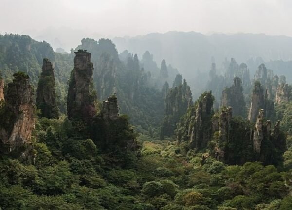 itinerary trip ke Zhangjiajie China Hari Kedua di National Forest Park - Photo by Wikipedia