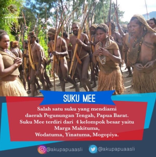 Mengenal Suku Mee di Papua Tengah - Photo by Instagram