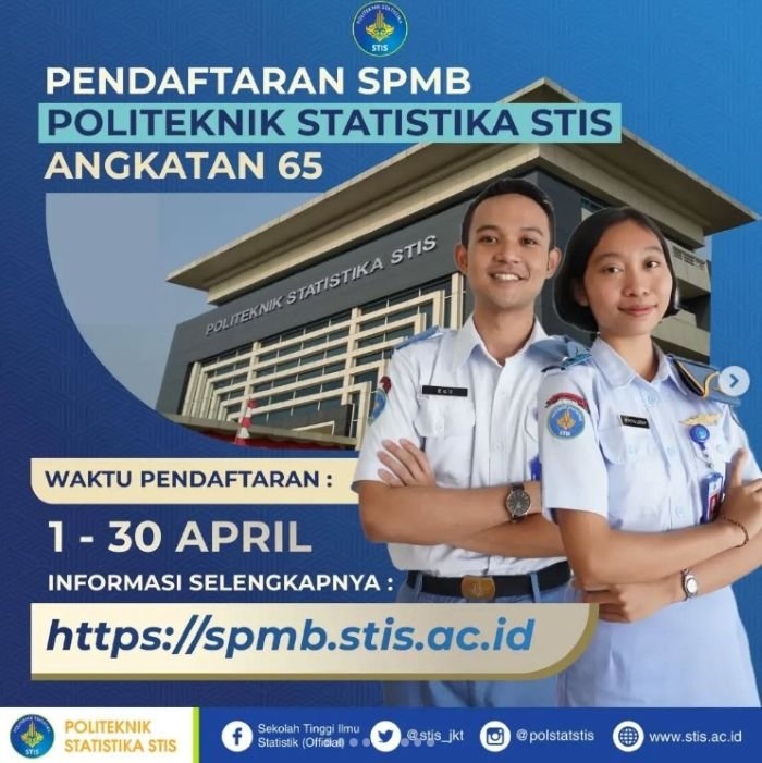 Beasiswa Ikatan Dinas BPS-STIS - Photo by Official Instagram