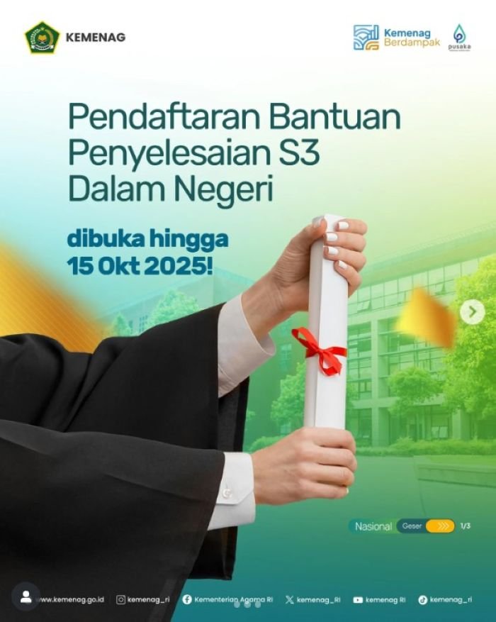 Beasiswa Kemenag - Photo by Instagram