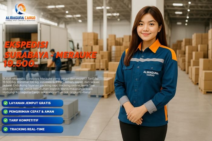 Cargo Laut Spesialis Papua Selatan Merauke - Photo by Almaguna Cargo