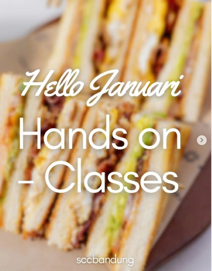 SCC Bandung Baking Course - Photo by Official Instagram