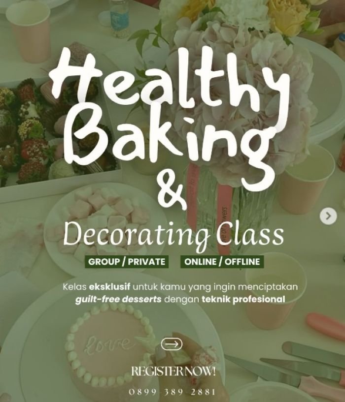 UCS Academy Baking Class Bandung - Photo by Official Instagram