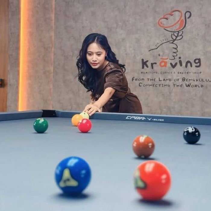 Kraving Roastery Billiard Bengkulu - Photo by Instagram