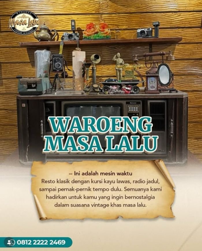 Waroeng Masa Lalu Batam - Photo by Official Instagram