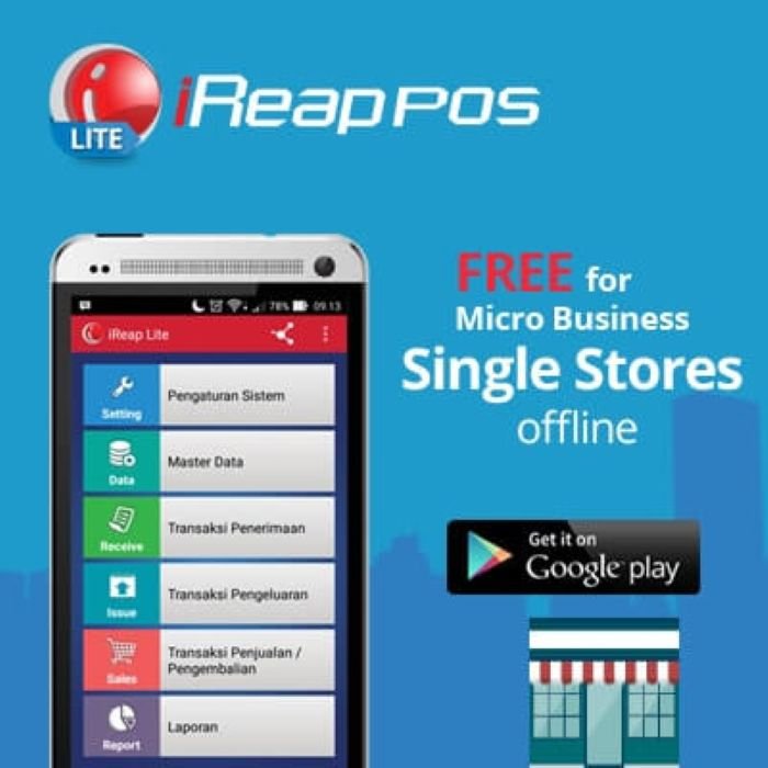 Aplikasi iReap POS Pro - Photo by Google