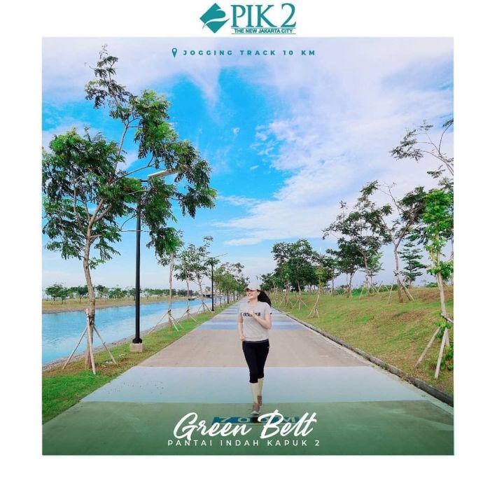 Running Track PIK Jakarta - Photo by Facebook